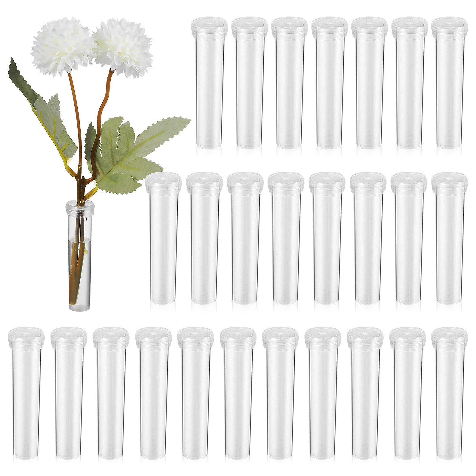 The Florist Supply - 100 Tubes d'Arrosage pour Fleurs, Tubes
