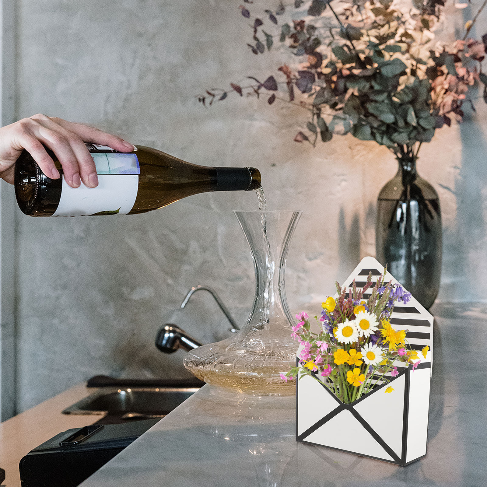 4 boîtes à fleurs en forme d'e - The Florist Supply avis et prix